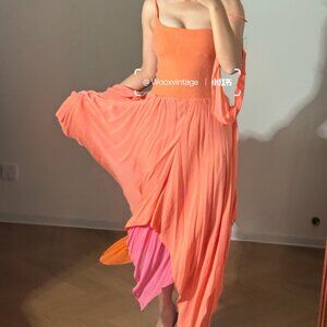 Ralph Lauren Black Label Cashmere and Silk Dress